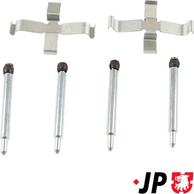JP Group 4964002510 Комплект приладдя, накладка дискового гальма