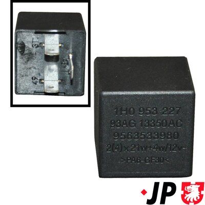 JP Group 8199200400 Реле аварійної світлової сигналізації