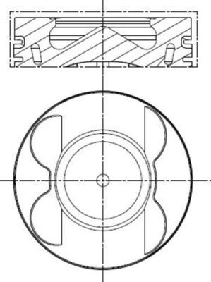 MAHLE 001PI00178002 Поршень