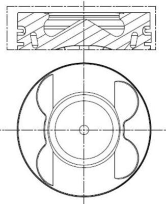 MAHLE 001PI00190002 Поршень