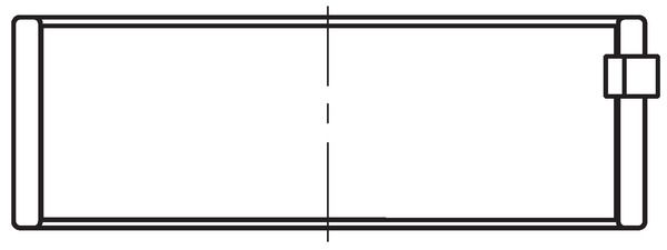 MAHLE 001PL21884000 Вкладиш підшипника шатуна