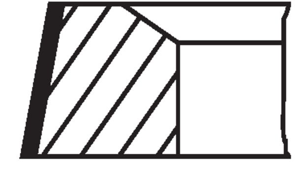 MAHLE 001RS001750V0 Комплект поршневих кілець