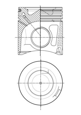 MAHLE 007PI00150000 Поршень
