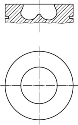 MAHLE 013PI00107000 Поршень