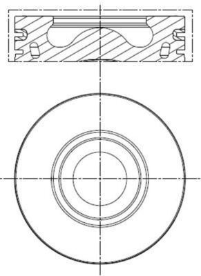 MAHLE 013PI00137002 Поршень