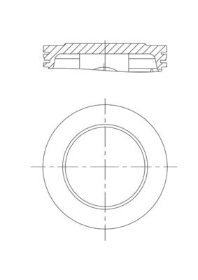 MAHLE 013PI00138000 Поршень Ford Fiesta/Focus 1.4 98-12 (76.00mm/STD)