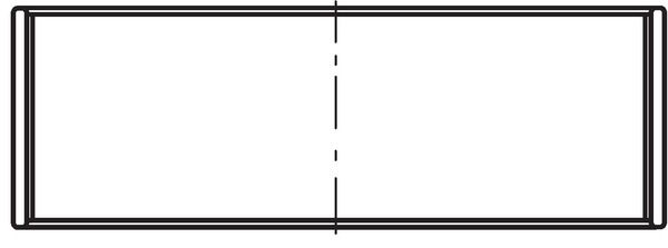 MAHLE 014HS21891050 Вкладиші корінні Ford Transit 2.0/2.4D 00- (+0.50)