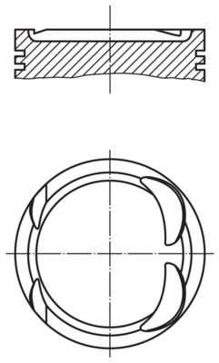 MAHLE 021PI00117000 Поршень