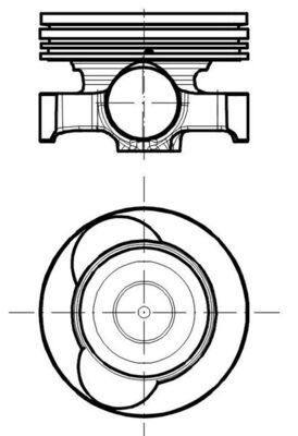 MAHLE 021PI00118100 Поршень