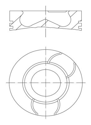 MAHLE 021PI00124002 Поршень