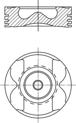 MAHLE 021PI00125000 Поршень