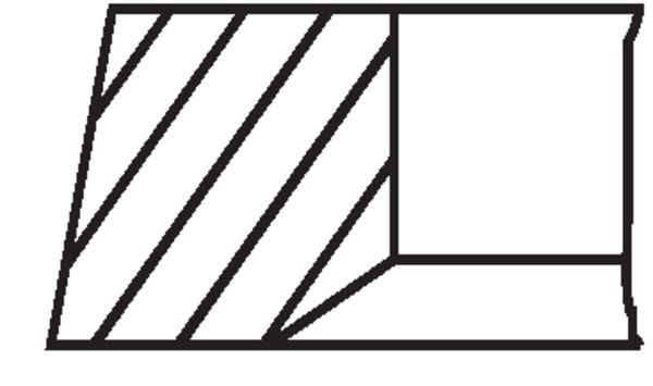 MAHLE 02226N0 Кільця поршневі Renault Master 2.5dCi (89.00mm/STD) (2.5-1.75-2.5)
