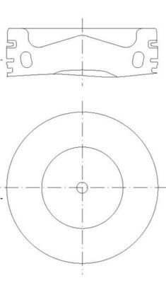 MAHLE 028PI00158000 Поршень