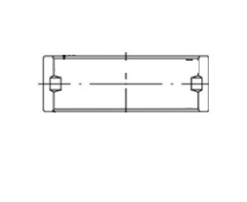 MAHLE 029HL21924000 Вкладиш підшипника колінчатого вала