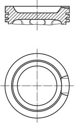 MAHLE 0331602 Поршень