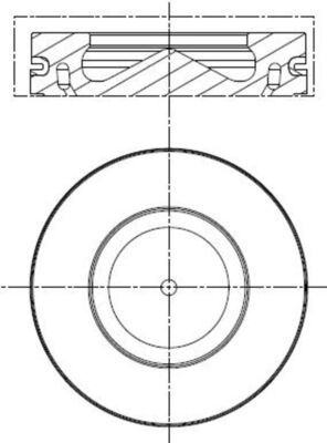 MAHLE 081PI00113002 Поршень