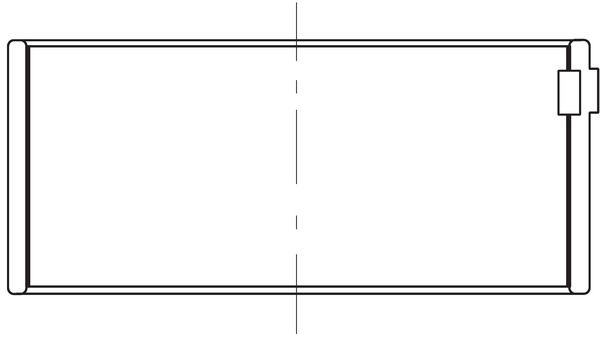 MAHLE 213PL21650000 Вкладиш підшипника шатуна