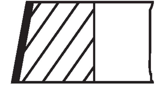 MAHLE 43911N0 Комплект поршневих кілець