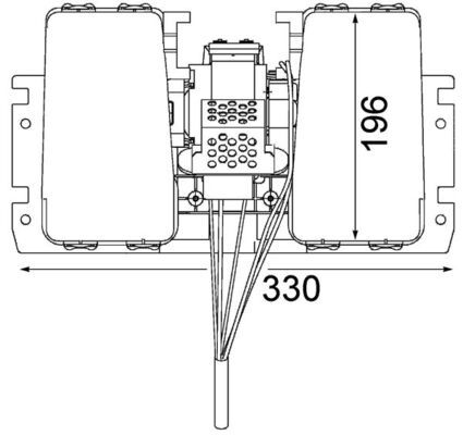 MAHLE AB179000P Вентилятор салону