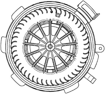 MAHLE AB89000P Компресор салону