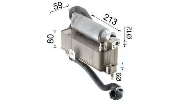 MAHLE AC1130000P Конденсатор, система кондиціонування повітря