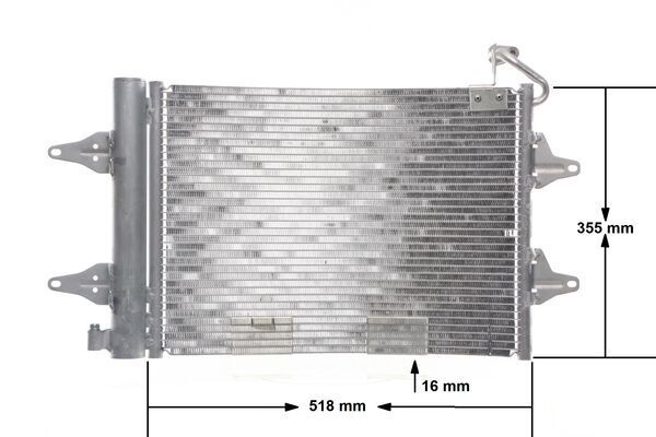 MAHLE AC359000S Конденсатор, система кондиціонування повітря