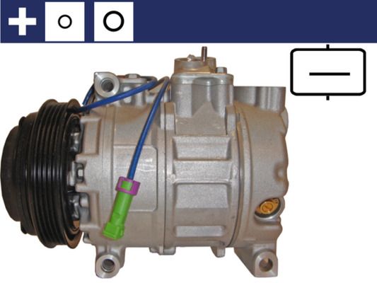 MAHLE ACP1007000S Компресор кондиціонера Audi A4/A6/A6/Skoda Superb/VW Passat 2.5D 97-08