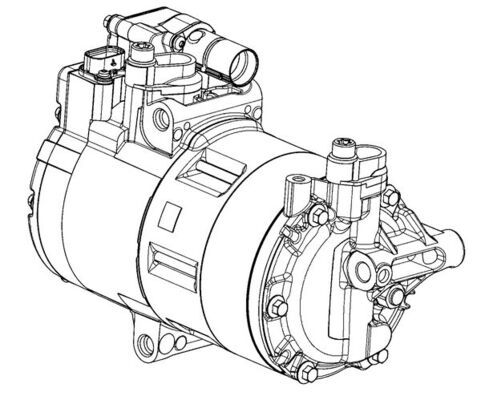 MAHLE ACP1453000P Компресор, система кондиціонування повітря