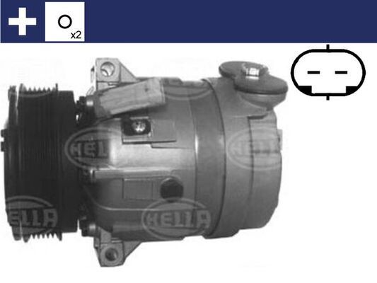 MAHLE ACP320000S Компресор, система кондиціонування повітря