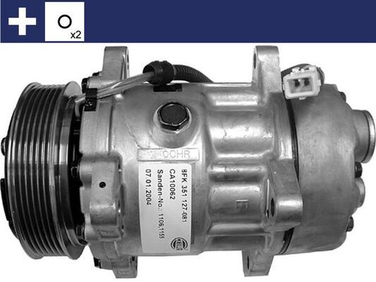 MAHLE ACP360000S Компресор, система кондиціонування повітря