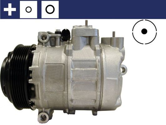 MAHLE ACP42001S Компресор кондиціонера MB Sprinter/Vito CDI (d=126mm)