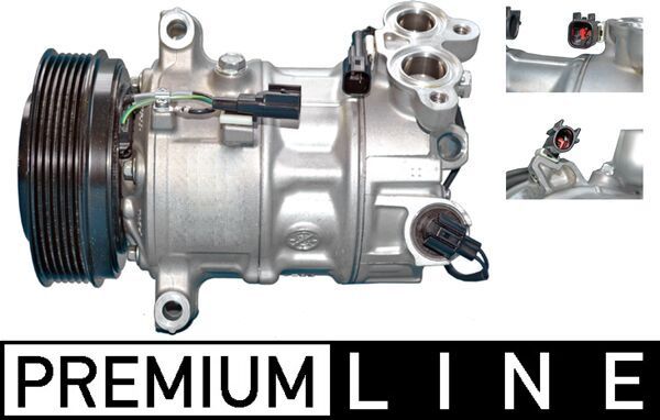 MAHLE ACP511000P Компресор, система кондиціонування повітря