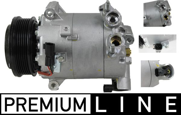 MAHLE ACP548000P Компресор, система кондиціонування повітря