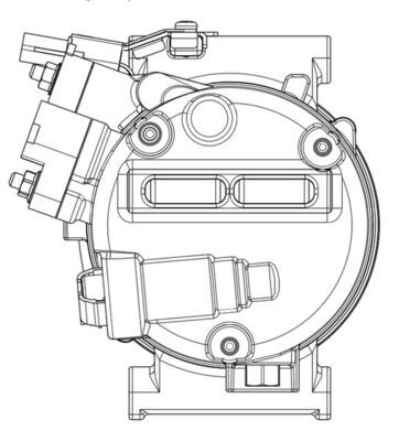 MAHLE ACP637000P Компресор, система кондиціонування повітря