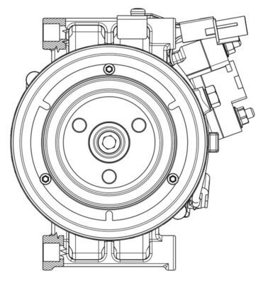 MAHLE ACP637000P Компресор, система кондиціонування повітря