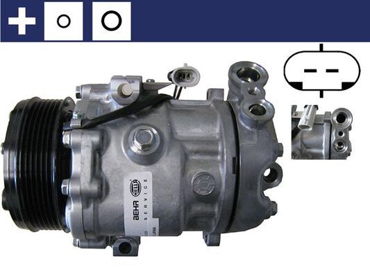 MAHLE ACP83000S Компресор, система кондиціонування повітря