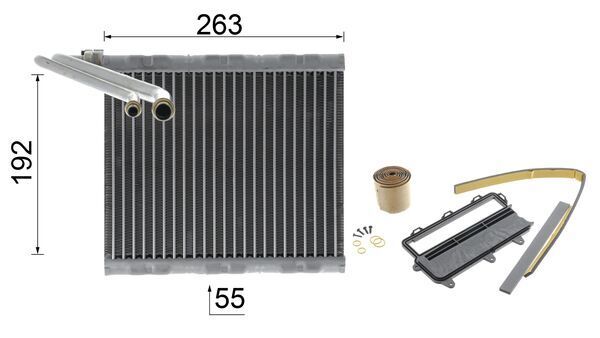 MAHLE AE85000P Випарник, система кондиціонування повітря