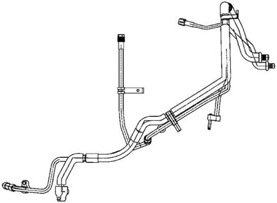 MAHLE AP135000P Трубопровід високого/низького тиску, кондиціонер повітря