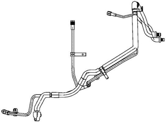 MAHLE AP136000P Трубопровід високого/низького тиску, кондиціонер повітря