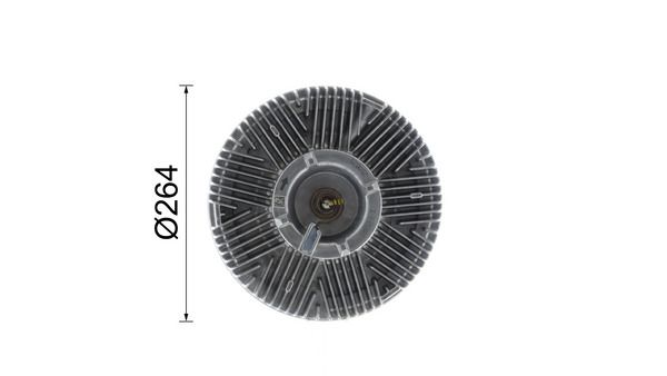 MAHLE CFC204000P Муфта, вентилятор радіатора