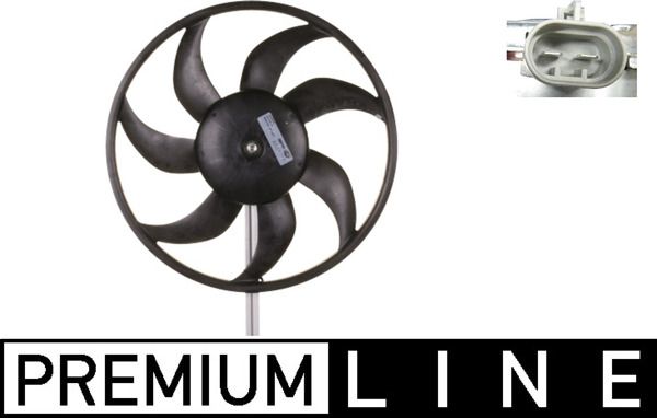MAHLE CFF231000P Вентилятор, система охолодження двигуна