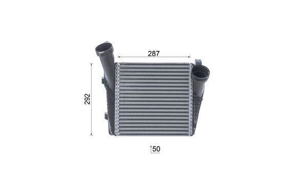 MAHLE CI141000P Охолоджувач наддувального повітря