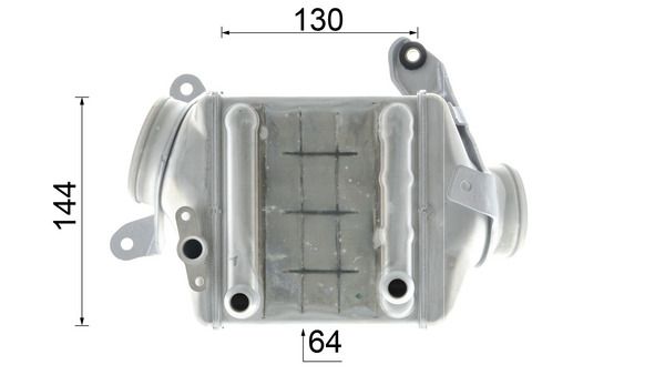 MAHLE CI186000P Охолоджувач наддувального повітря