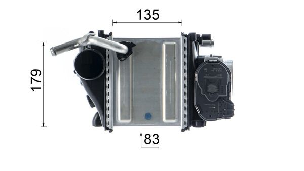 MAHLE CI218000P Охолоджувач наддувального повітря