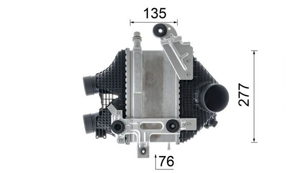 MAHLE CI618000P Охолоджувач наддувального повітря
