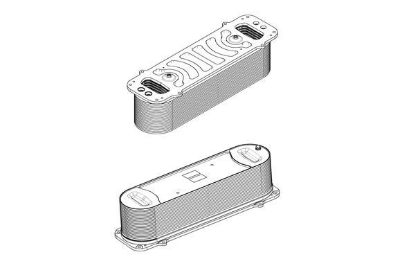 MAHLE CI715000P Охолоджувач наддувального повітря