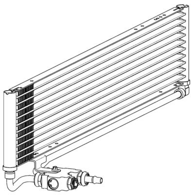 MAHLE CLC232000P Оливний радіатор, автоматична коробка передач