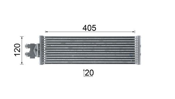MAHLE CLC295000P Оливний радіатор, автоматична коробка передач