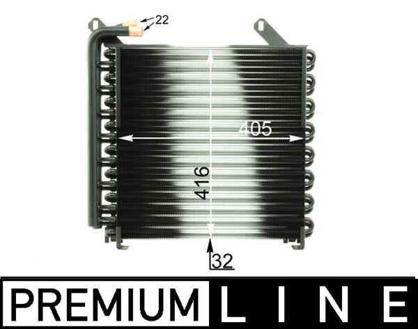 MAHLE CLC35000P Охолоджувач оливи, моторна олива