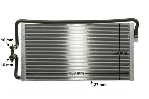 MAHLE CR1044000P Радіатор, система охолодження двигуна